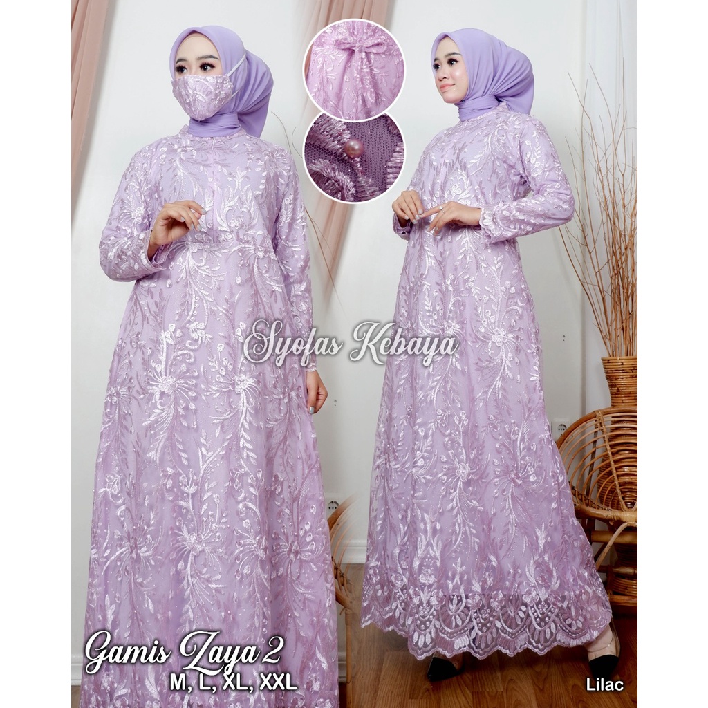 GAMIS BUSUI NAMIRA/TILE FULL BRUKAT MUTIARA/SIZE S M/L/XL/XXL/DRESS KONDANGAN/GAMIS BRUKAT/TILE BRUKAT/DRES MODERN/DRES PESTA DAN WISUDA/GAMIS MODERN/GAMIS PESTA DAN WISUDA