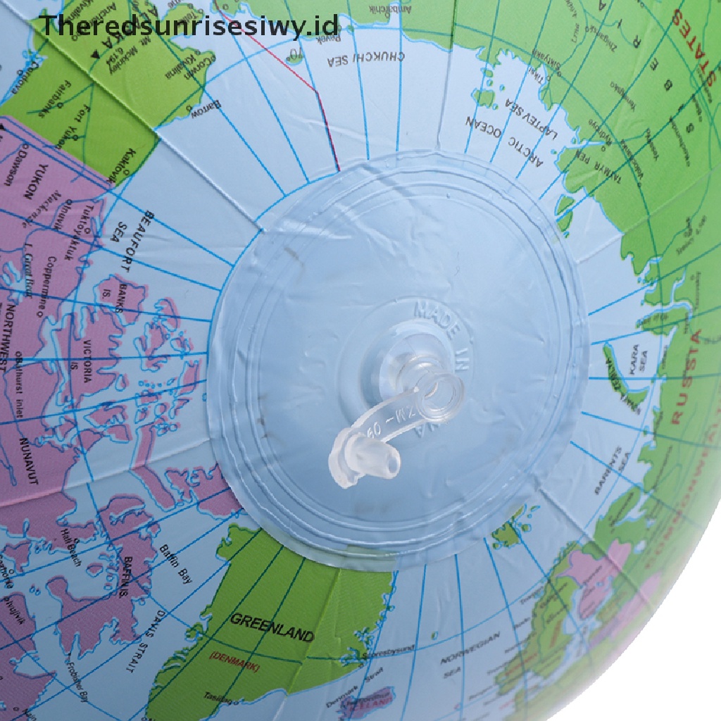 # Alat Rumah Tangga # Bola Dunia Tiup Ukuran 38cm Untuk Belajar Geografi