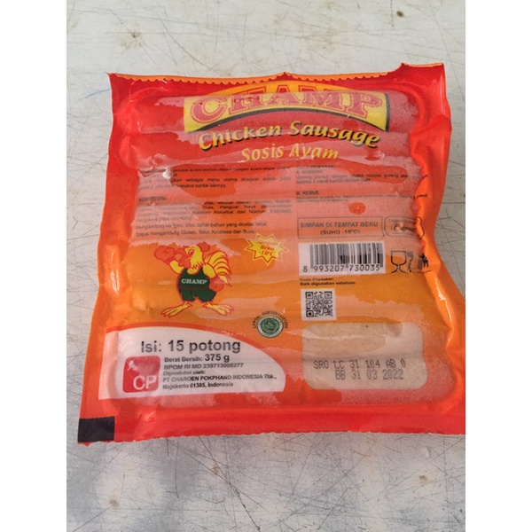 

sosis ayam champ 370gr