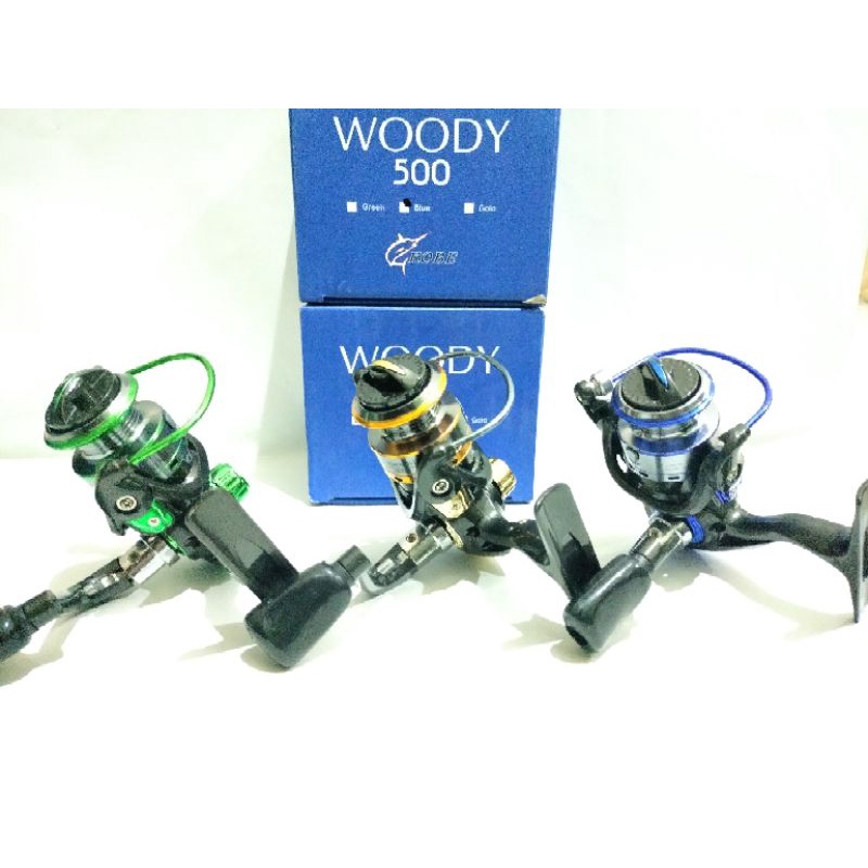 Reel Kobe Woody 500, REEL MINI 8 BALL BEARING, ORIGINAL, SPINNING