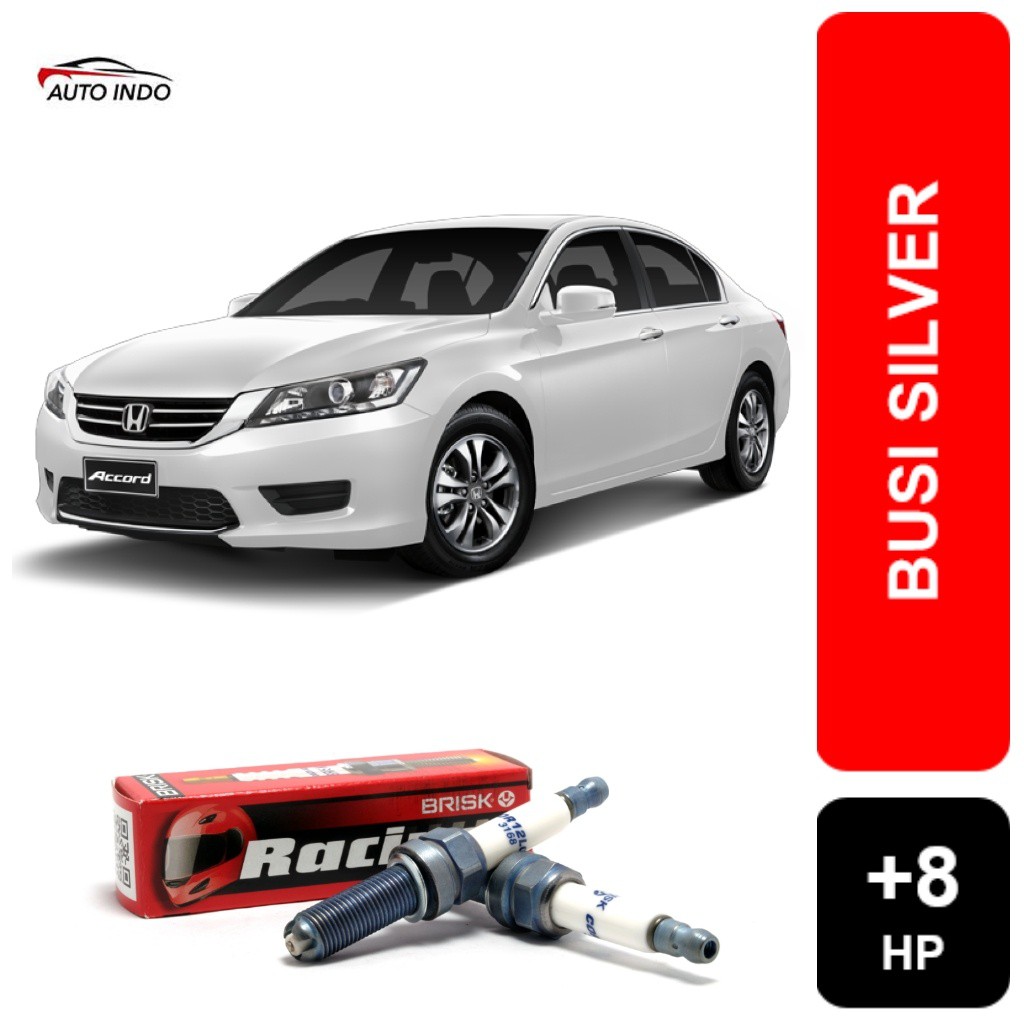 Busi Mobil Racing Honda Accord 2.4 Gen 9 Busi Brisk Silver Racing QR15LS Ori