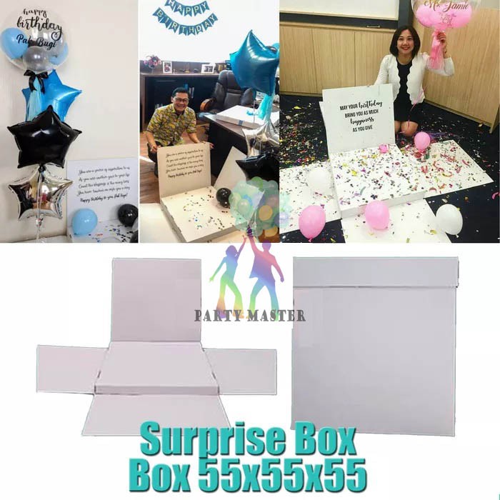 PartyMaster Box Balon / Surprise Box