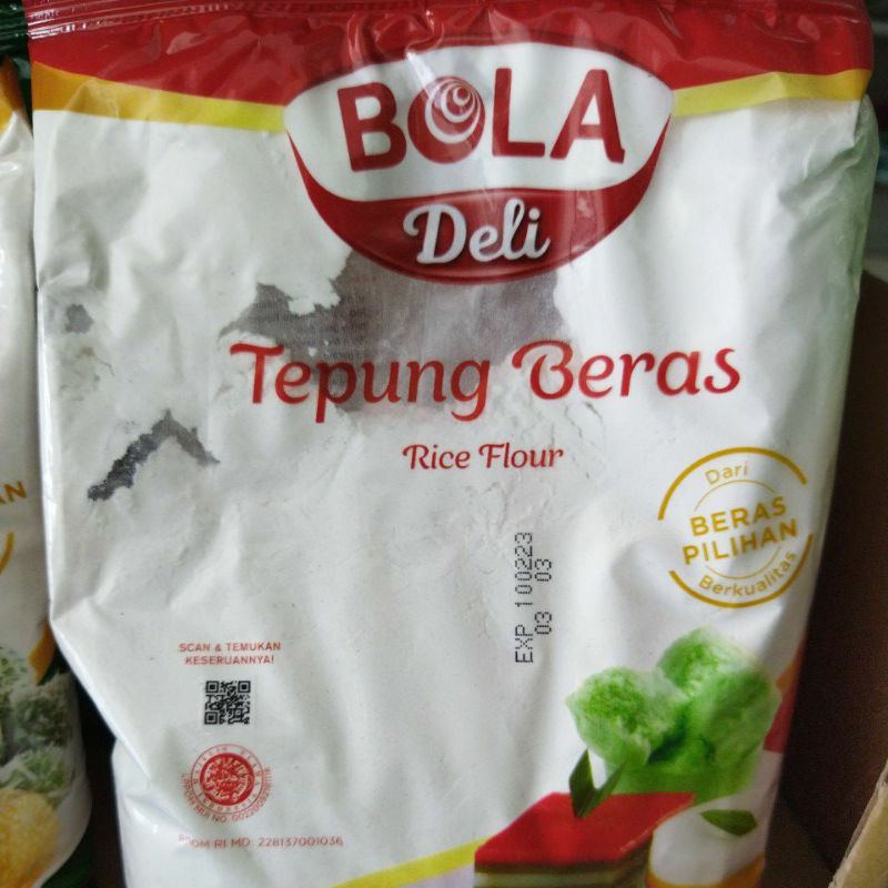 

tepung beras bola deli