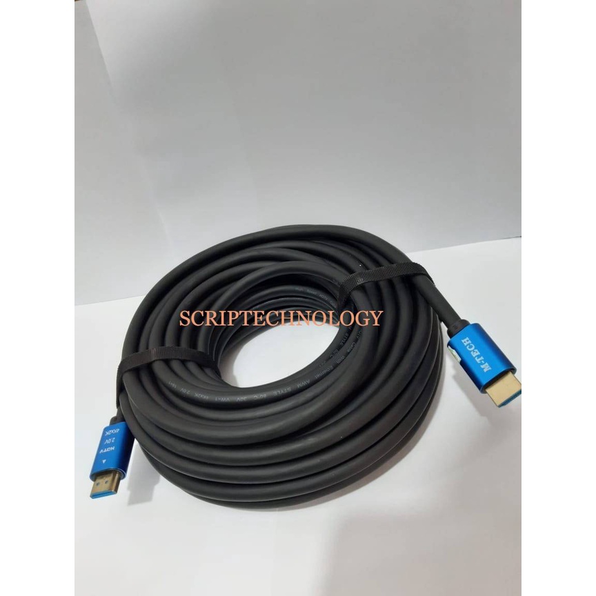 Kabel HDTV 25M M-Tech V.2.0 4K Gold Plated HD Cable HDTV 25 Meter Chipset