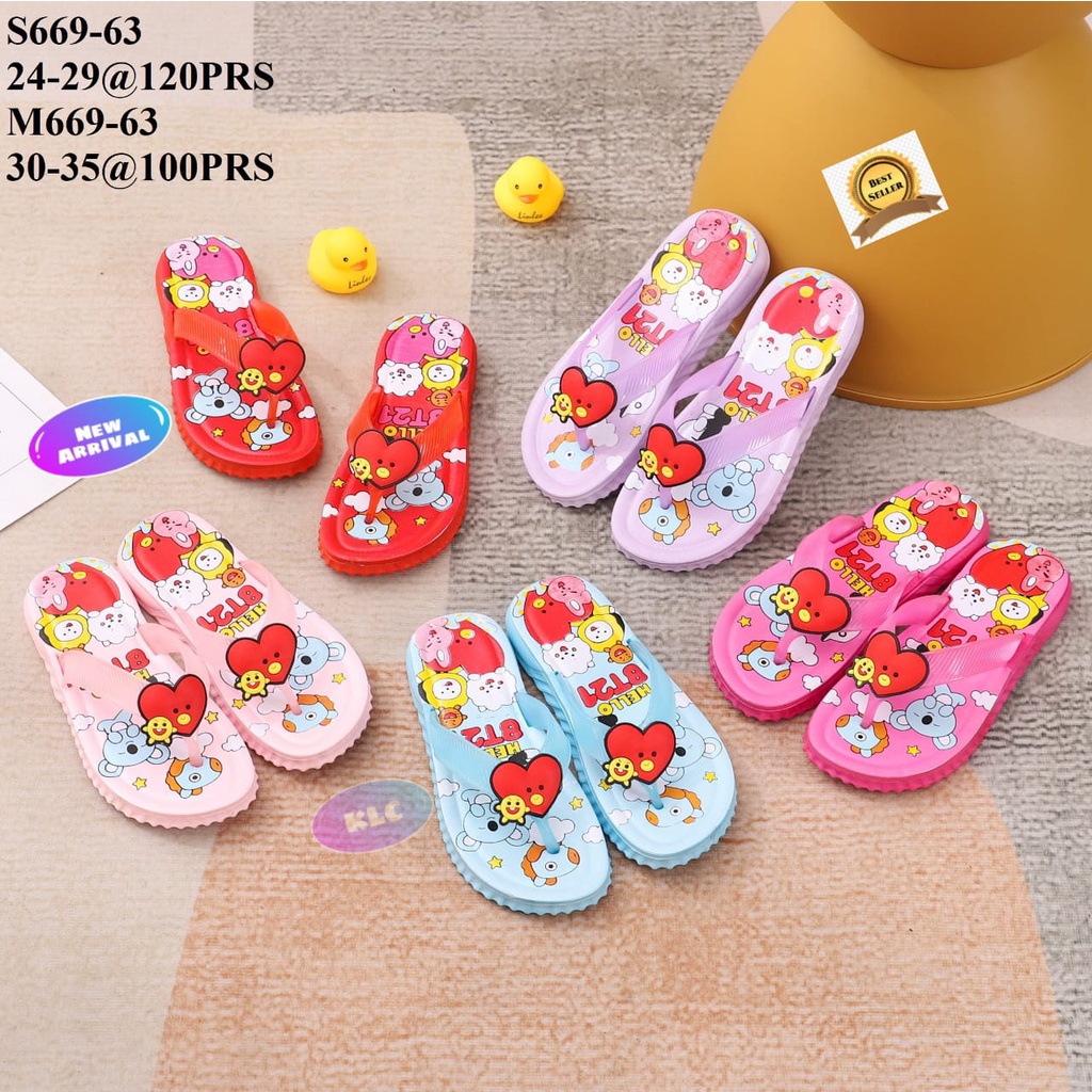 Balance 669-63/sandal jelly anak perempuan sandal bts anak wanita size 24/29 terbaru