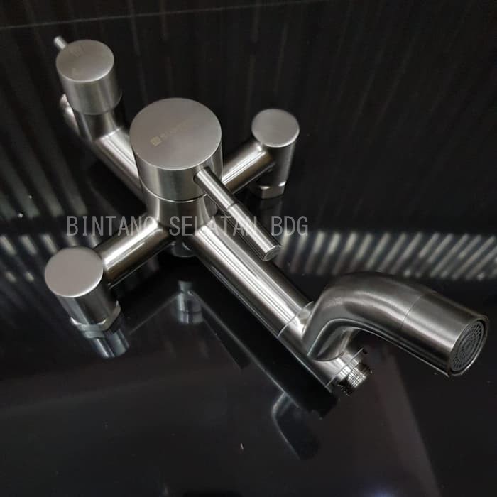 SHOWER TIANG SUBRON STS02 COLUMN KOLUMN FULL STAINLESS STENLISS 304 EKONOMIS STS 02