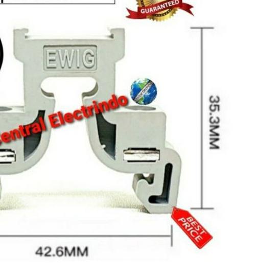 ◘ COS Change Over Switch Ohm Saklar EWIG Din Rail 2Phase 63A Model MCB. ➯