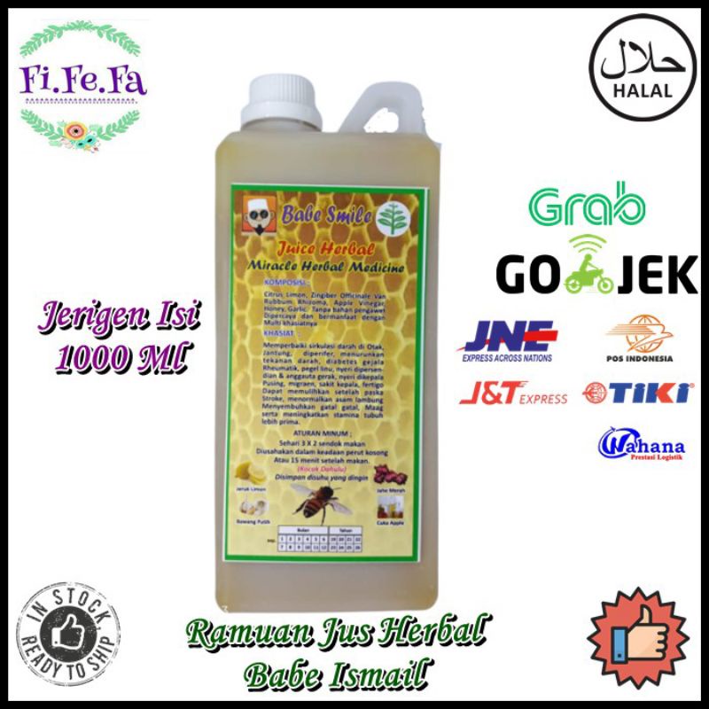 

Jus bawang putih madu lemon jahe merah cuka apel Jamu Ramuan Herbal