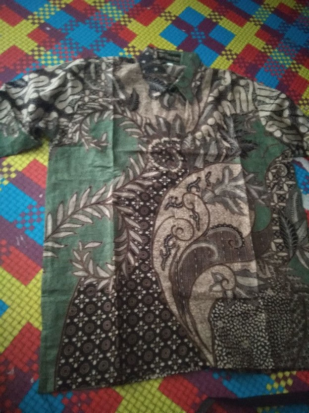 New Arrival Distro Batik Pria Bordir Sogan Hrb026 Batikaf Notoarto Batik Ipnu-ippnu Hem Pria Bel