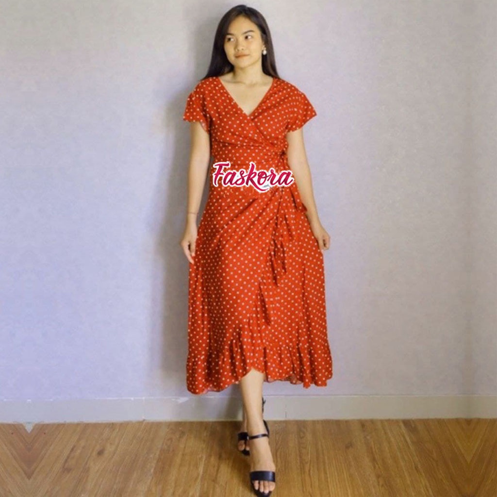 Dress Bali Jumbo - Dress Wanita Casual Dress Kimono Bali Jumbo Camelia