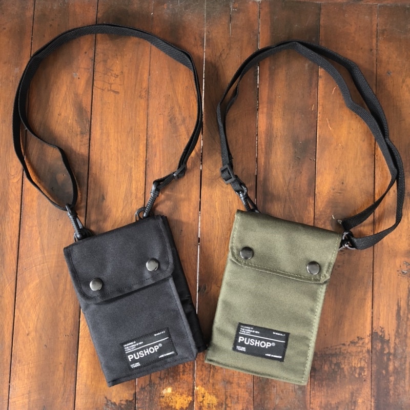 [BISA COD] REAL TAS SELEMPANG HANGING DOMPET WALLET LIPAT GANTUNG DISTRO PRIA WANITA | TAS GANTUNG S