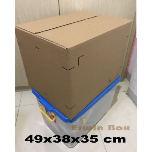 

Kardus Box Besar uk. 49x38x35 cm u. pindahan dll, code x19