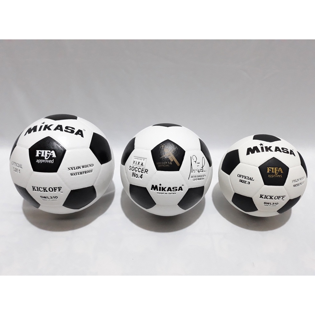 Bola Kaki Sepak Mikasa Hitam Putih