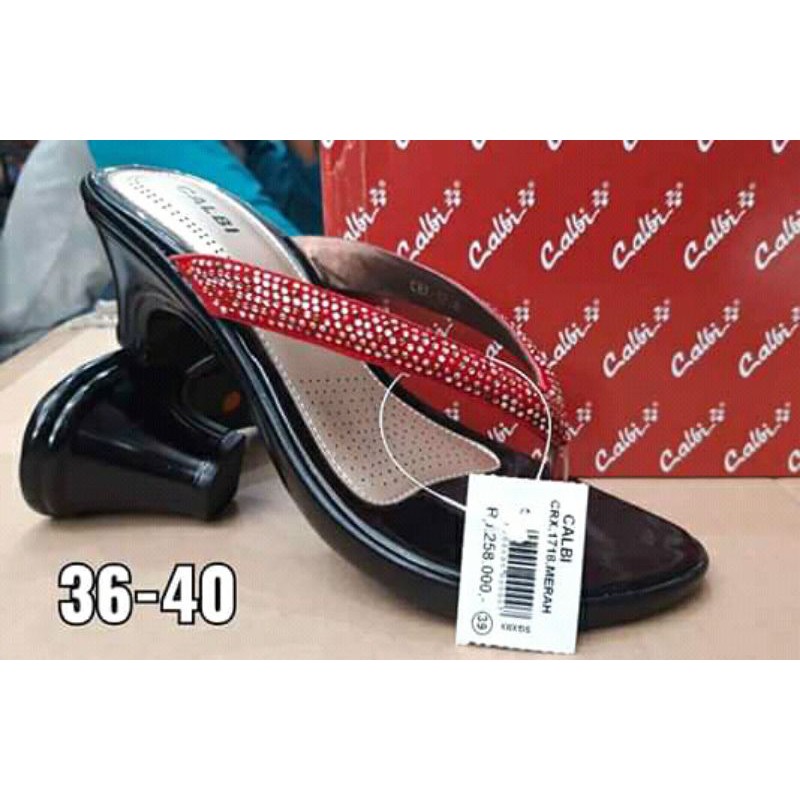 calbi wanita/calbi crx ori/ calbi heels ori