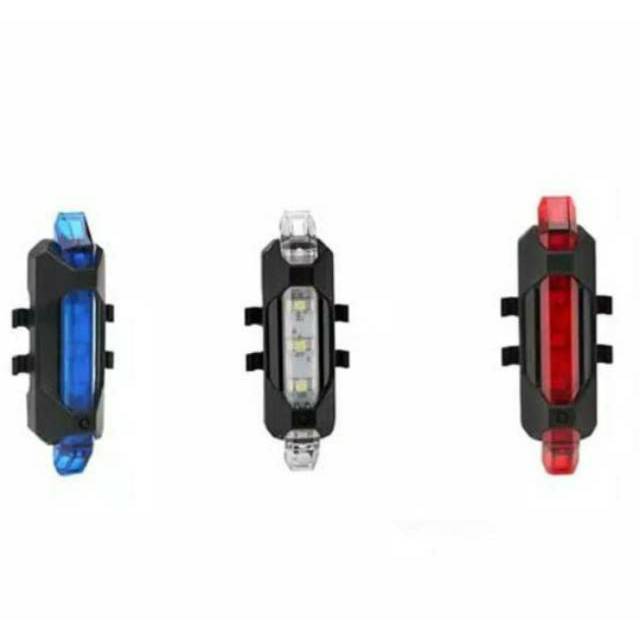 lampu sepeda usb cas
