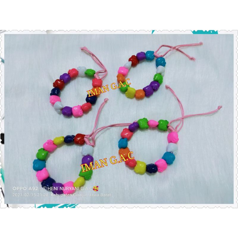 Gelang tangan anak.gelang anak perempuan motif helokitty