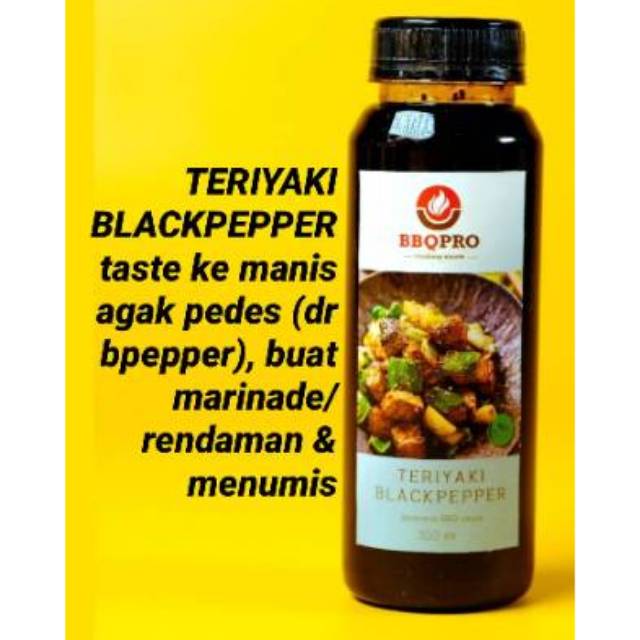 

TERIYAKI BLACKPEPPER SAUCE (HALAL)