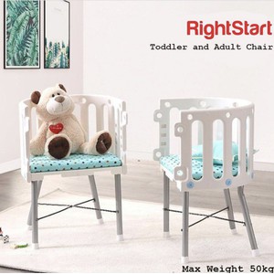 Right Start Multifunction Teal Ranjang Anak Ayunan Rocker Meja