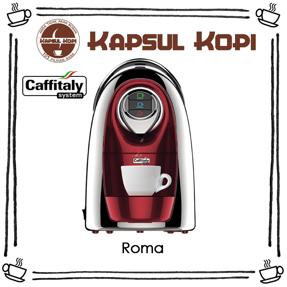 KapsulKopi Mesin Kopi Caffitaly / CBTL Tipe ROMA S04 Coffee Machine
