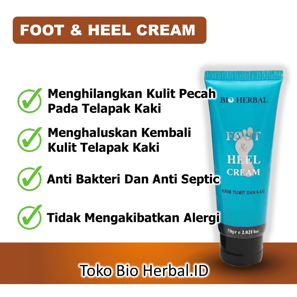 Obat Kaki Pecah Dan Kering Foot Cream Penghalus Tumit Kaki Cream Kaki Pecah2 B10P