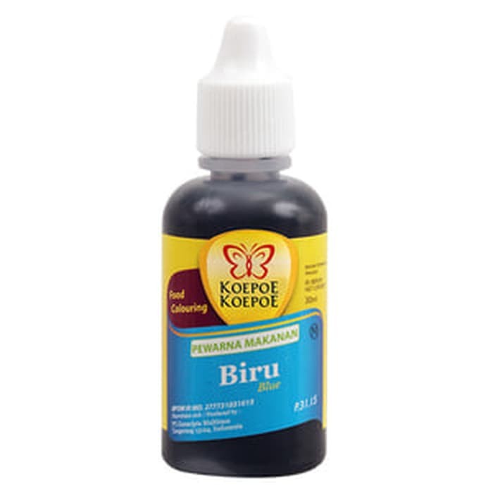 

Koepoe Koepoe Pewarna Makanan Biru 30ml