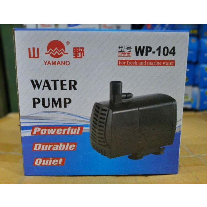 pompa Yamano WP-104 Pompa hidroponik Pompa celup aquarium kolam aquaponik pompa Yamano wp104