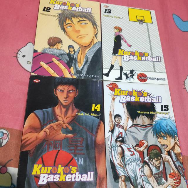 Preloved Komik Kuroko's Basketball / Kuroko no basuke 12-15