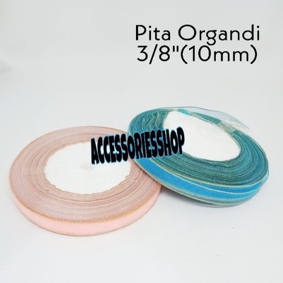 

Pita organdi 3/8"(10mm)-1Roll