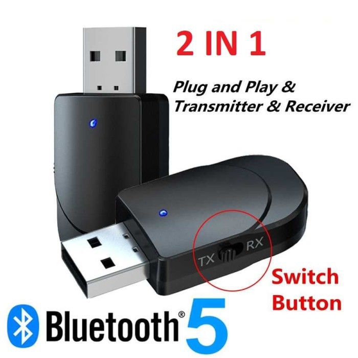 BLUETOOTH TRANSMITTER TV AUDIO SENDER USB / RECEIVER MUSIC SPEAKER 330