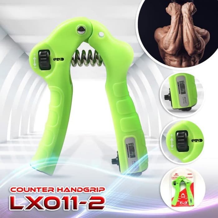 Hand Grip Adjustable HandGrip with Counter 40kg Fitnes Speeds LX 011-2