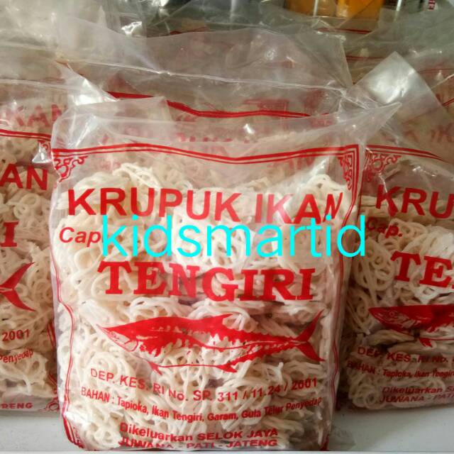 

KRUPUK IKAN TENGIRI nett 250gr