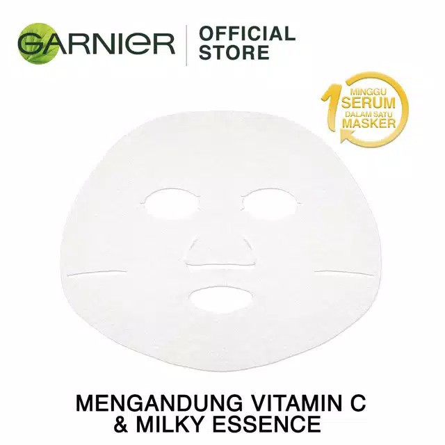 Garnier Serum Mask Bright Up Skin Care - Masker Wajah Untuk Kulit Cerah Seketika