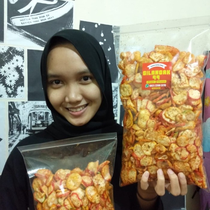 

TERBARU kerupuk jablay 500 gr kerupuk seblak kerupuk bantet seblak kencur