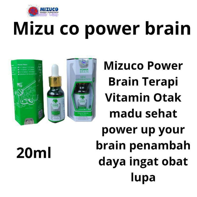 Mizuco Power Brain Nutrisi Otak Ori