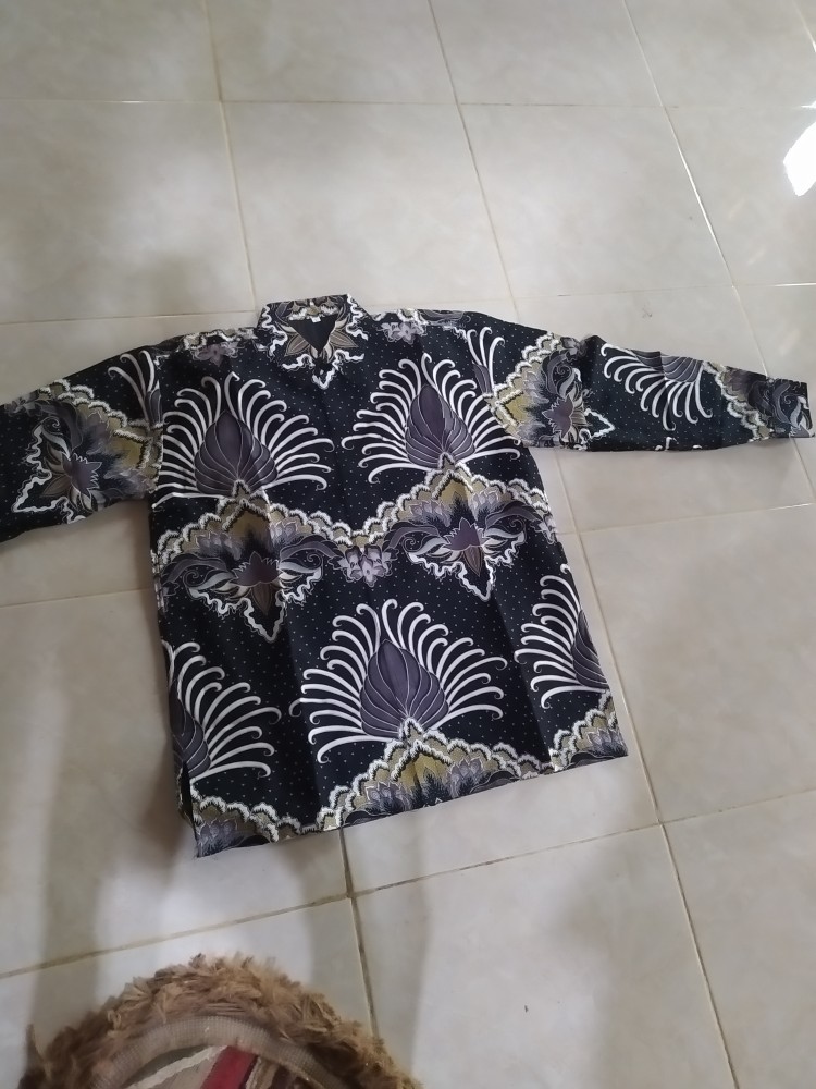 Batik Pria Lengan Panjang Modern Kemeja Batik Pria Lengan Panjang Premium