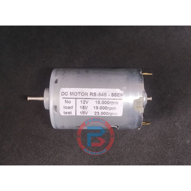 Dinamo Motor DC 545 DC 12V panjang as 10mm