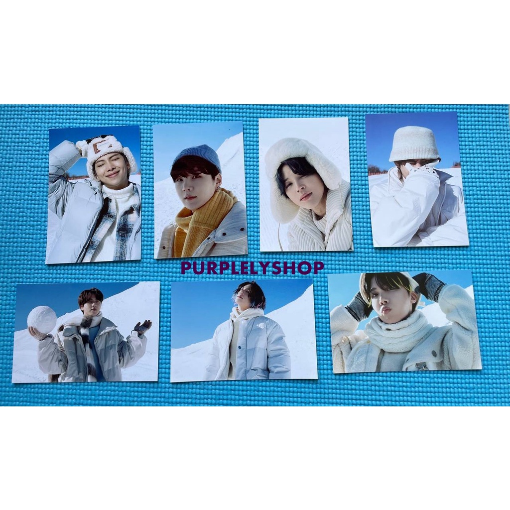 BTS 2021 WINTER PACKAGE OFFICIAL SHARING ( PHOTO 4X6 )