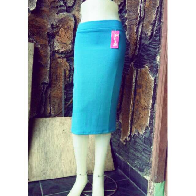 ROK SPAN PENDEK | ROK KERJA | ROK KANTOR | ROK POLOS HITAM | ROK SPAN BAWAH DENGKUL