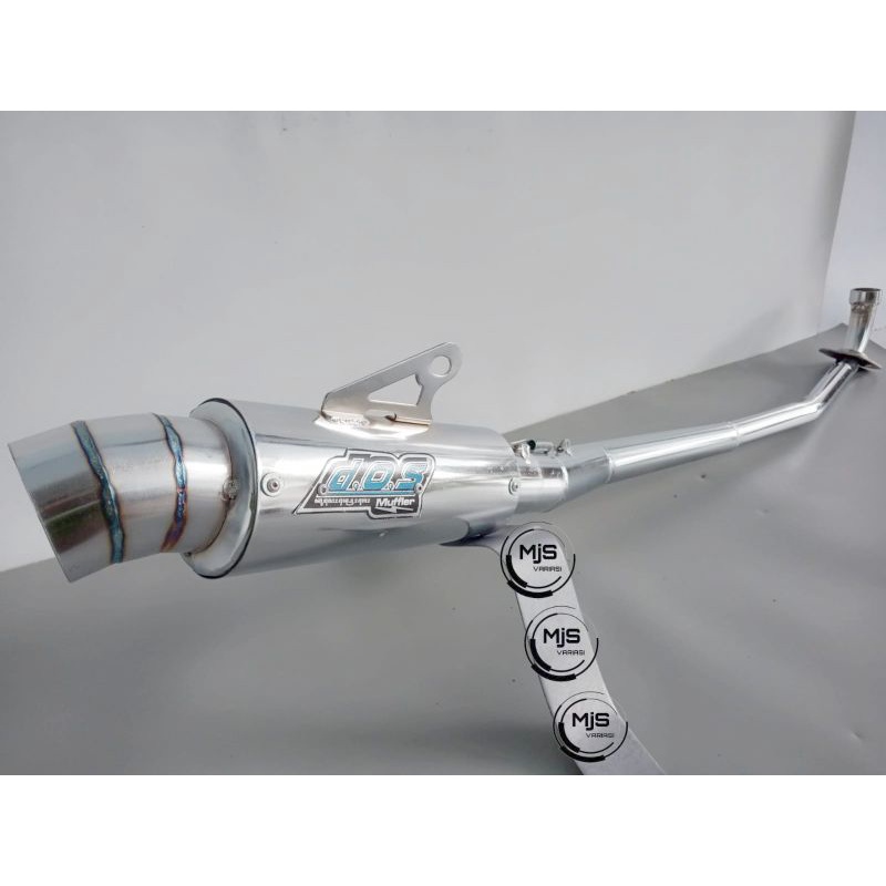 Kenalpot Racing DOS Motor Bebek Netral Jupiter, Sogun, Supra, Grand c70 (Universal)