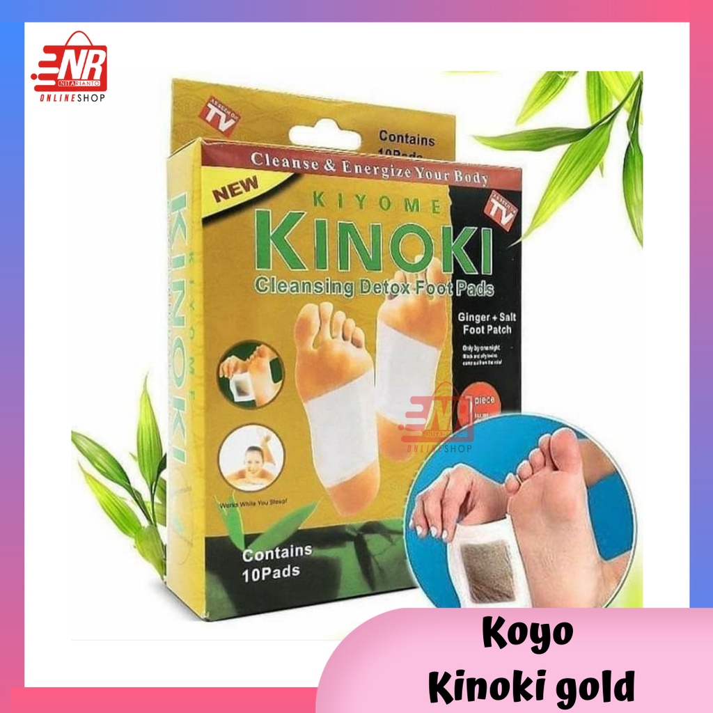 Koyo Kinoki Detox Badan Kinoki Gold Detox Herbal