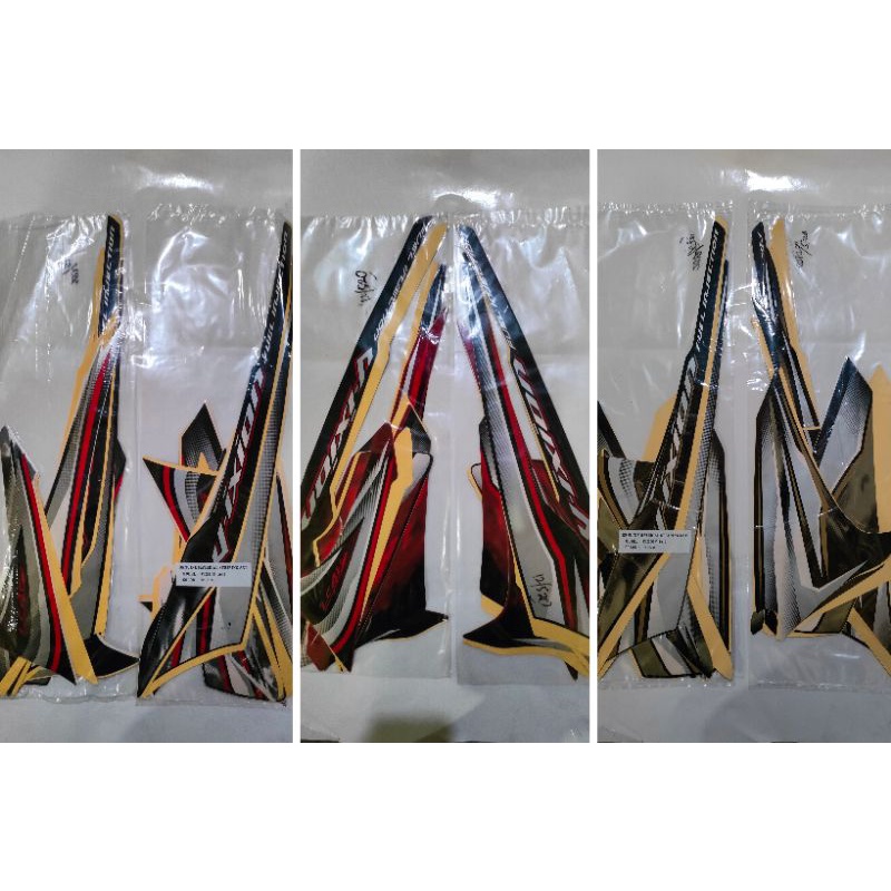 STRIPING STICKER LIS VIXION 2012 VIXION LAMA OLD 2012 BODY STANDAR BERKUALITAS