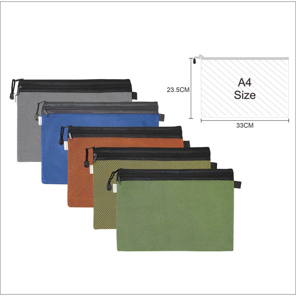 

Document Bag Tas Dokumen Resleting EAGLE A4 E 257