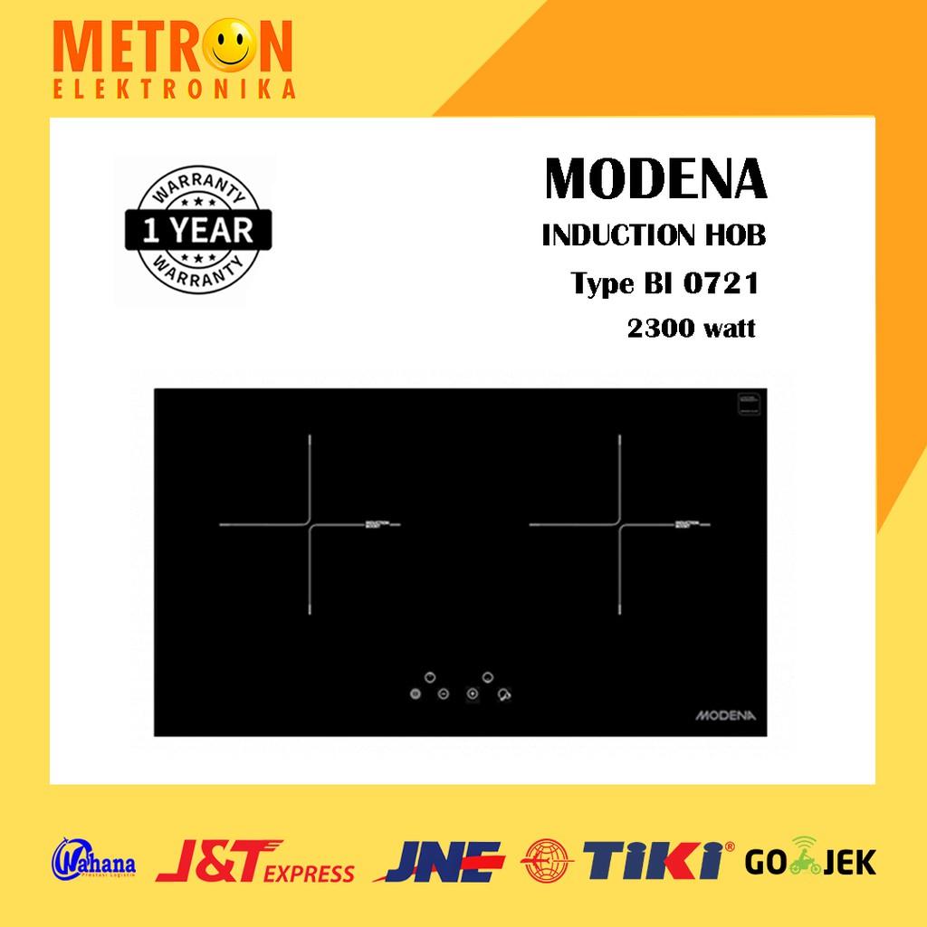 MODENA BI 0721 L / INDUCTION HOB COOKER / KOMPOR INDUKSI / BI0721L