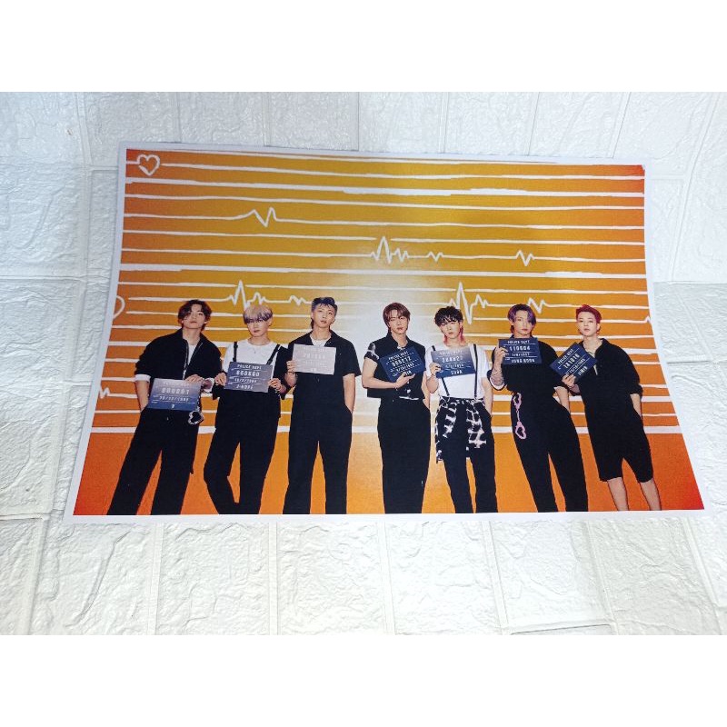 Poster KPop BTS butter Album Photo Concept