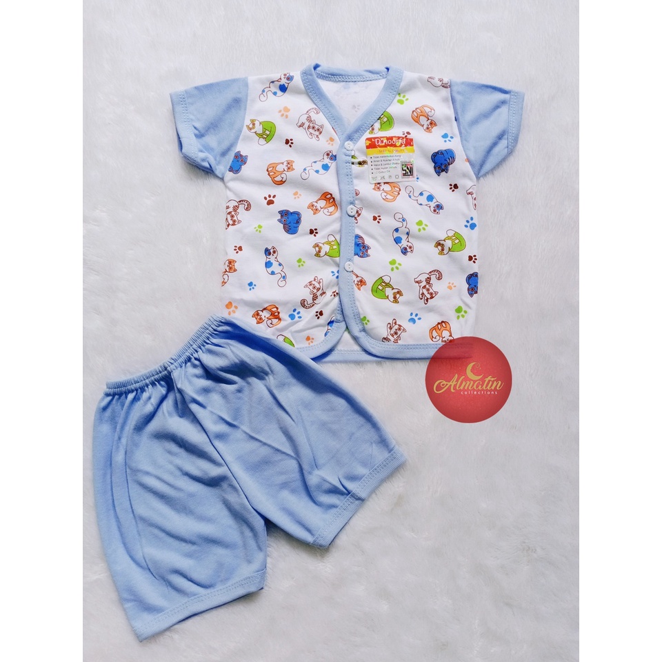 Baju Bayi Setelan Pendek / Piyama Bayi Pendek / Baju Bayi Newborn