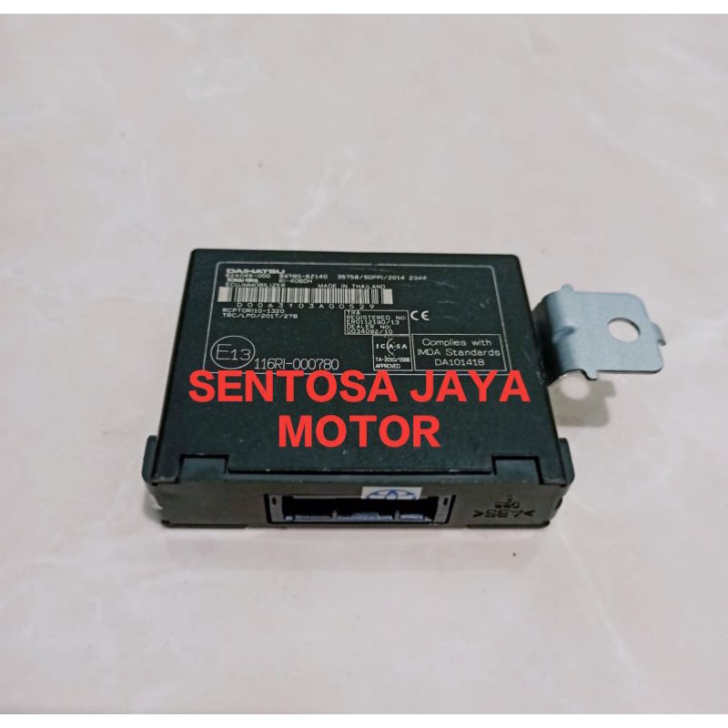 ECU IMMOBILIZER CAMPUTER ASSY TRANSPONDER KEY TOYOTA GRAN NEW AVANZA 2015 2016 2017 2018 2019 2020 ORIGINAL