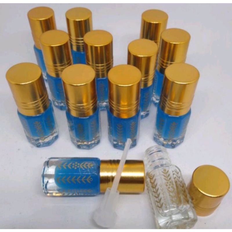 misik thaharah biru 3ml dan 6ml travel size