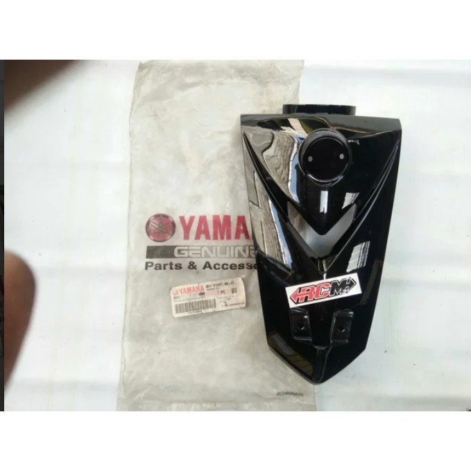 PANEL FORNT COVER DASI DEPAN VEGA R NEW BARU HITAM BLACK ORI ORIGINAL YAMAHA YGP 4D7-F3391-00-33