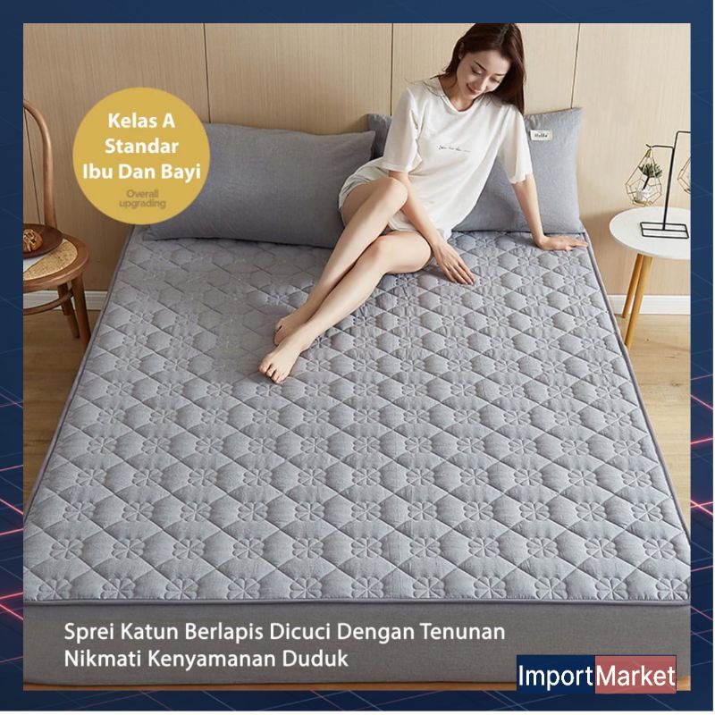 [IM] SPREI SULTAN WATERPROOF ANTI OMPOL ANTI AIR SIZE 180X200 160X200 SPREI ADEM BREATHABLE FULL