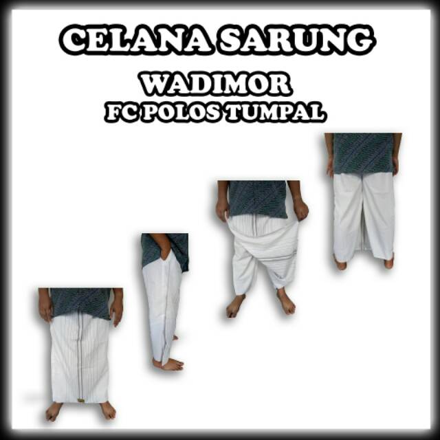 Celana Sarung Pria Muslim Wadimor